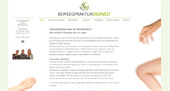 Desktop Screenshot of beweegpraktijkoudwest.nl